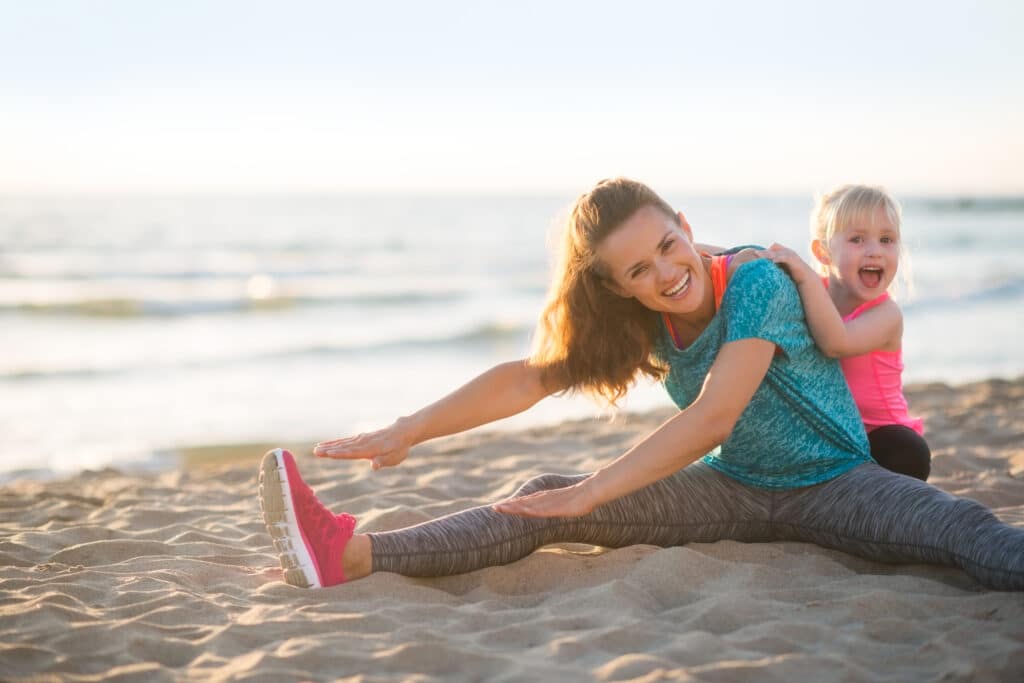 The sooner new moms "restore the core" with pelvic health PT, the more they can enjoy life and keep up with their kids!