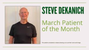 Steve Dekanich, March 2023 Apple Healthcare Patient of the Month